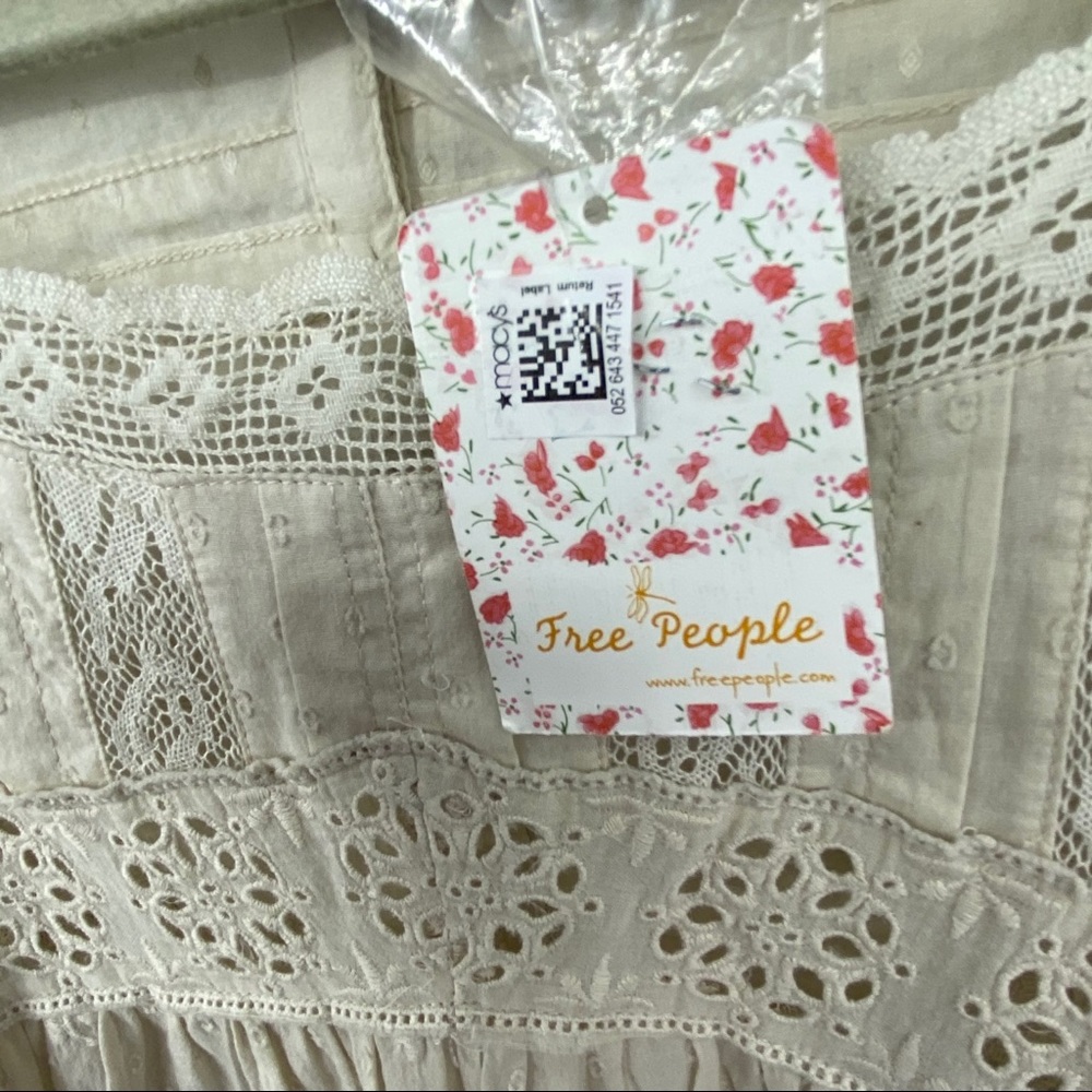 Free People | Ivory Azalea Lace Tunic NWT | Medium - Picture 6 of 10